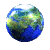 planet earth rotating